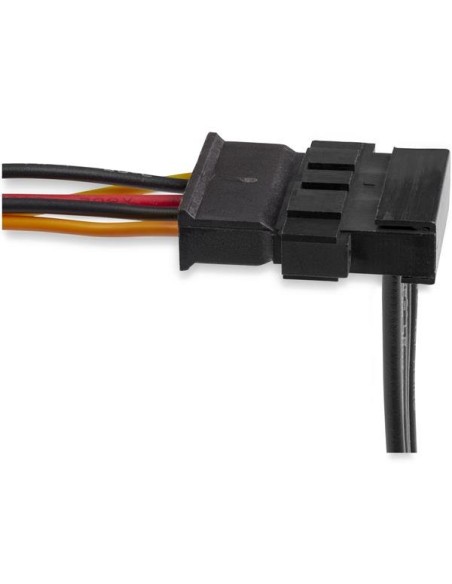 Cable Adaptador Bifurcador Divisor Splitter de Alimentación SATA de 40cm - 4x Receptáculos Hembra SATA