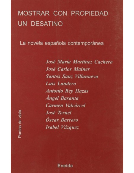 La novela contemporanea