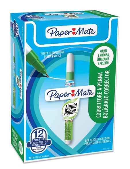 2037841 corrector líquido tipo bolígrafo 7 ml