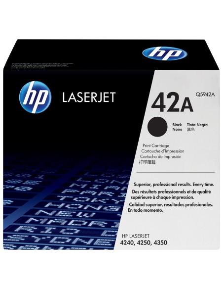 Cartucho de tóner original LaserJet 42A negro