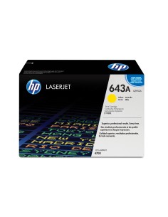 Cartucho de tóner original LaserJet 643A amarillo