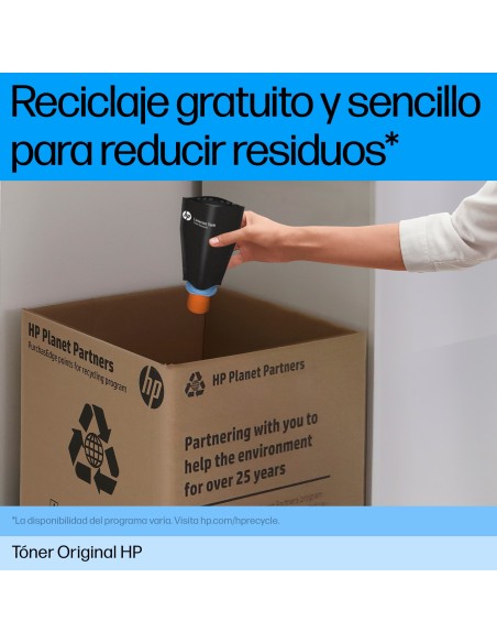 Cartucho de tóner original LaserJet 124A magenta