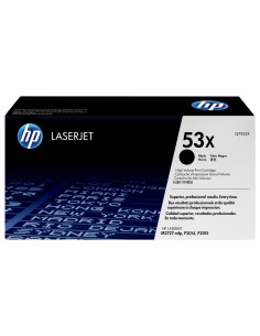 Cartucho de tóner original LaserJet 53X de alta capacidad negro