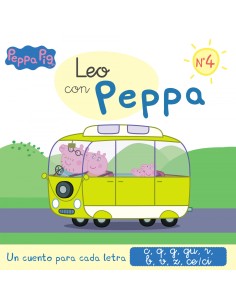 Un cuento para cada letra c q g gu r sonido suave b v z ce ci Leo con Peppa Pig 4