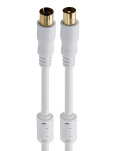 ANT-BL cable coaxial 1,5 m Blanco