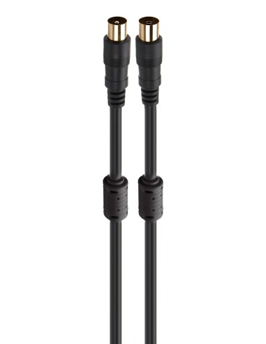 ANT-NE cable coaxial 1,5 m Negro
