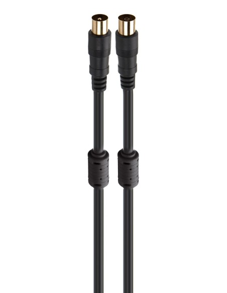 ANT-NE cable coaxial 1,5 m Negro