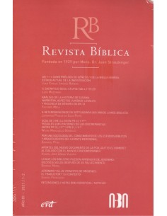 REVISTA BIBLICA 2021 1 2 ANO 83