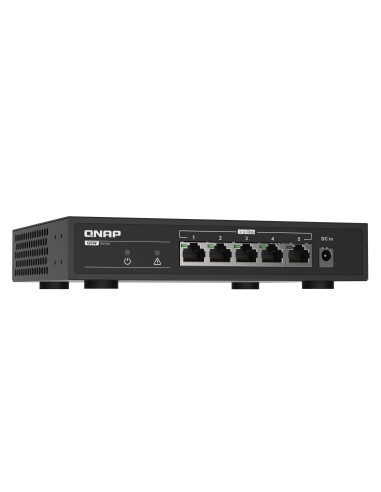 QSW-1105-5T switch No administrado Gigabit Ethernet (10/100/1000) Negro
