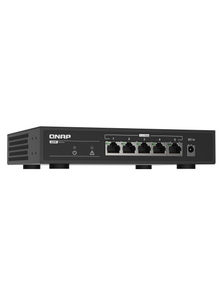 QSW-1105-5T switch No administrado Gigabit Ethernet (10/100/1000) Negro