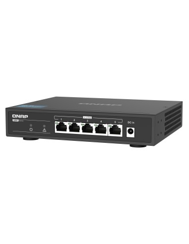 QSW-1105-5T switch No administrado Gigabit Ethernet (10/100/1000) Negro