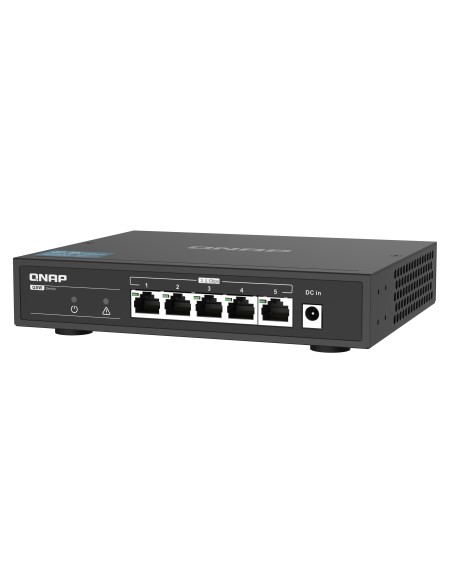 QSW-1105-5T switch No administrado Gigabit Ethernet (10/100/1000) Negro
