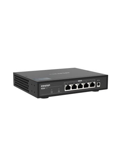 QSW-1105-5T switch No administrado Gigabit Ethernet (10/100/1000) Negro