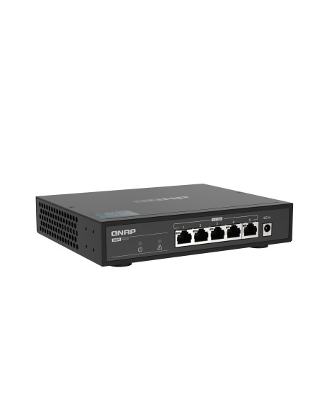 QSW-1105-5T switch No administrado Gigabit Ethernet (10/100/1000) Negro