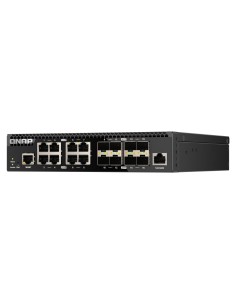 QSW-M3216R-8S8T switch Gestionado L2/L3 10G Ethernet (100/1000/10000) 1U Negro 2
