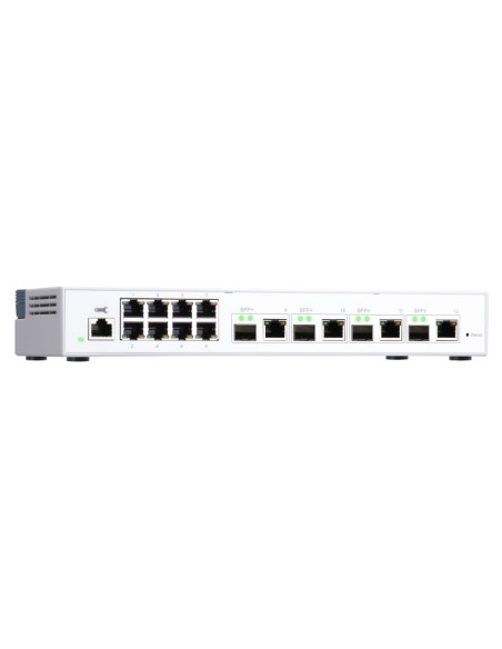QSW-M408-4C switch Gestionado L2 Gigabit Ethernet (10/100/1000) Blanco