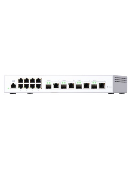 QSW-M408-4C switch Gestionado L2 Gigabit Ethernet (10/100/1000) Blanco