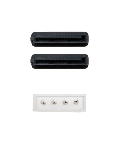 CABLE SATA ALIMENTACION 5.25"(MOLEX 4PIN)/M-2xSATA/H 20 CM 2