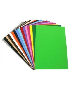 BOLSA 10 LAMINAS GOMA EVA BEIGE 20X30 2MM FIXO