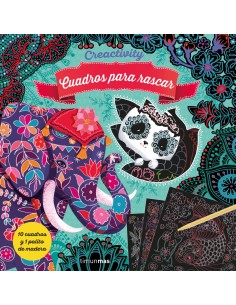 Creactivity Animales del mundo Cuadros para rascar