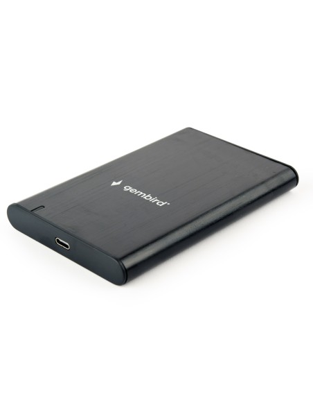 EE2-U3S-6 caja para disco duro externo Carcasa de disco duro/SSD Negro 2.5"