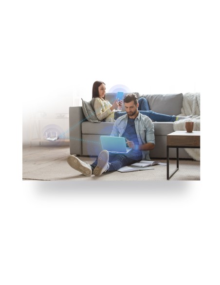 R32 router inalámbrico Gigabit Ethernet Doble banda (2,4 GHz / 5 GHz) Blanco