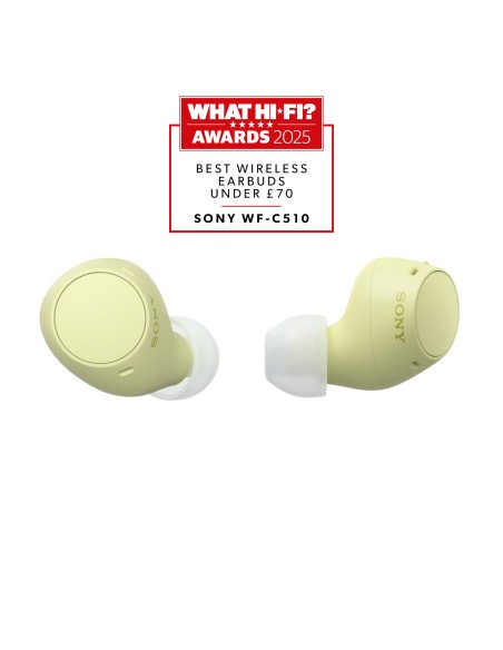 WF-C510 Auriculares True Wireless Stereo (TWS) Dentro de oído Llamadas/Música/Deporte/Uso diario Bluetooth Amarillo