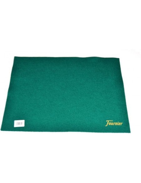 Tapete punzonado 40 x 50 cm sin goma verde