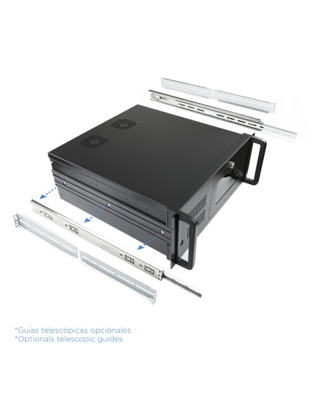 Rack 19" 4U sin fuente de alimentación