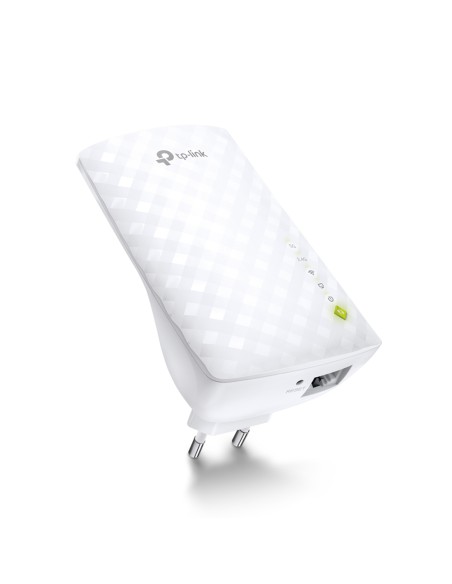 RE200 ampliador de red Repetidor de red Blanco 10, 100 Mbit/s