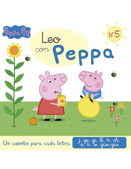 Un cuento para cada letra j ge gi ll n ch x k w gue gui Leo con Peppa Pig 5