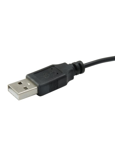 REGAS01B ratón Ambidextro USB tipo A Óptico 1200 DPI