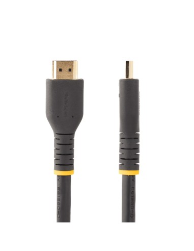 Cable de 10m HDMI Activo - HDMI 2.0 4K 60Hz UHD - Cable de Servicio Pesado - Resistente - con Fibra de Aramida - Cable HDMI de 