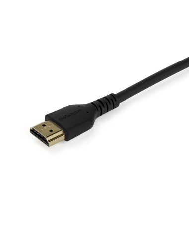 Cable de 1m HDMI 2.0 Certificado Premium de alta velocidad con Ethernet - Durable - UHD 4K 60Hz - con Fibra de Aramida - HDMI 2