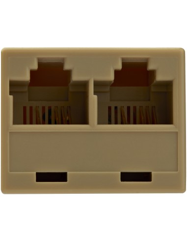 Cable Adaptador Divisor Splitter RJ45 2 a 1 - Hembra a Macho - Divisor Splitter para Cable de Red Ethernet RJ45