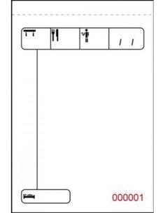 PAQ 5 TALONARIOS DE CAMARERO 73X109CM MINI TRIPLICADO