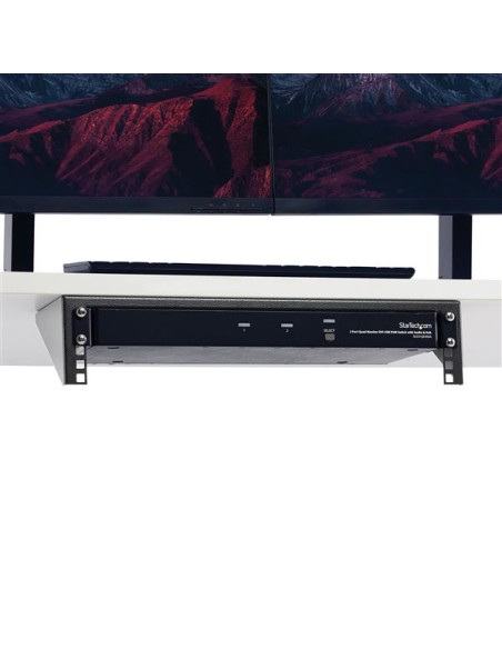 Rack de Acero Vertical de Pared 2U 19in Pulgadas para Equipos Montaje Vertical