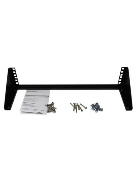 Rack de Acero Vertical de Pared 2U 19in Pulgadas para Equipos Montaje Vertical