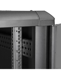 Armario Rack para Servidores 22U 19" 4 Columnas - Rack de Servidores con Cerradura y Seguro - Rack con Ruedas y Carriles de Mon