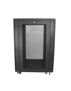 Armario Rack para Servidores 24U 19" 4 Columnas - Rack de Servidores con Cerradura y Seguro - Rack con Ruedas y Carriles de Mon 2