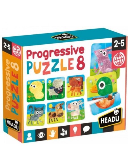 PUZLE PROGRESIVO 8 PIEZAS