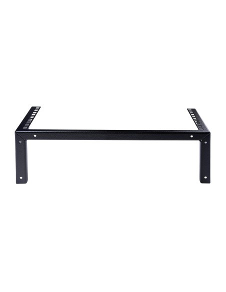 Rack Vertical Fijo Mural 3U de 19 Pulgadas para Servidores - Bracket de Pared para Panel de Parcheo - de Telecomunicaciones - I