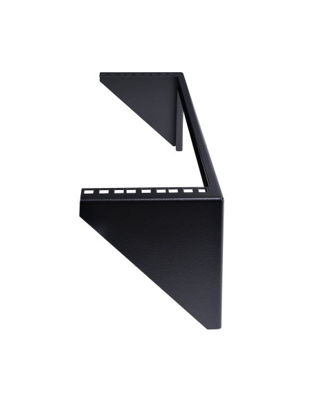 Rack Vertical Fijo Mural 3U de 19 Pulgadas para Servidores - Bracket de Pared para Panel de Parcheo - de Telecomunicaciones - I