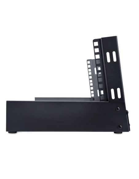 Rack 4U de 19" de Marco Abierto para Sobremesa con 2 Columnas - Rack para Equipos de Ordenador, AV o de Datos con Capacidad de 