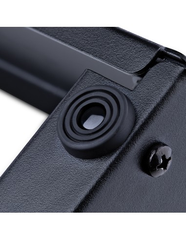 Rack 4U de 19" de Marco Abierto para Sobremesa con 2 Columnas - Rack para Equipos de Ordenador, AV o de Datos con Capacidad de 