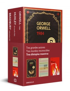 DISTOPIAS MAESTRAS PACK QUE INCLUYE 1984 FAHRENHEIT 451 Y UN MUNDO FELIZ