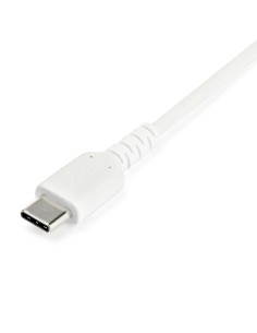 Cable de 2m de Carga USB A a USB C - de Carga Rápida y Sincronización Rápida USB 2.0 a USB Tipo C - Revestimiento TPE de Fibra  2