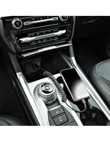 Cable de 50cm USB-C a Lightning MFi, Cable USB Tipo C Rizado de Carga Negro para iPhone, con Recubrimiento de TPE, Núcleo de Fi