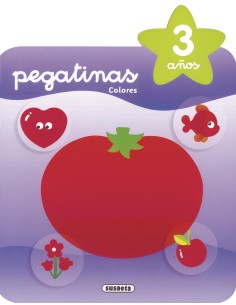Pegatinas colores 3 anos