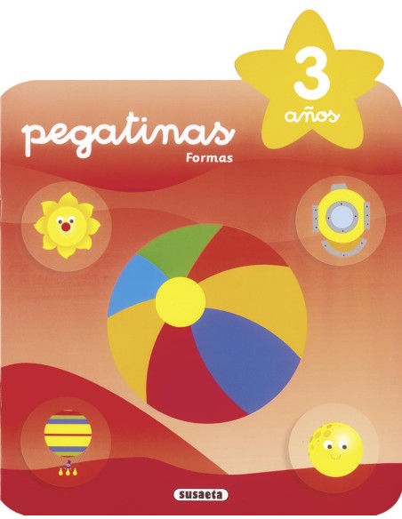 Pegatinas formas 3 anos